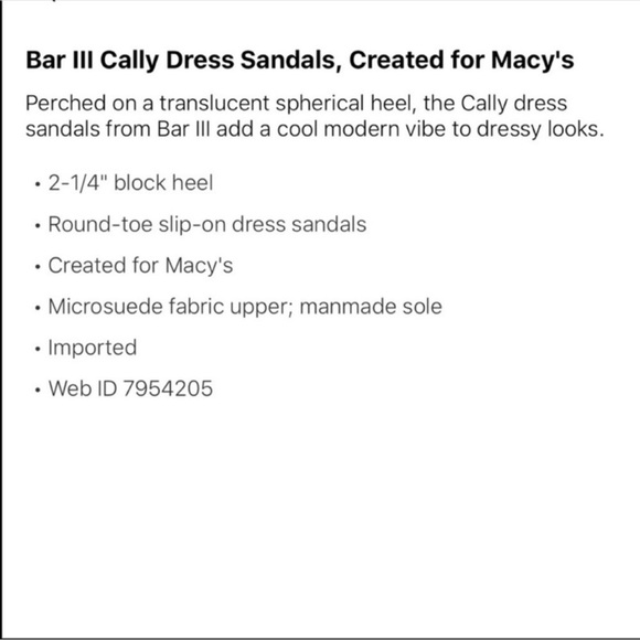 Bar III Women's Shoes Cally Open Toe Casual Mule Sandals size 6 - Picture 5 of 7